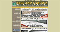 Desktop Screenshot of bellandcarlson.com