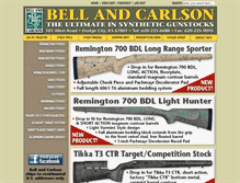 Tablet Screenshot of bellandcarlson.com
